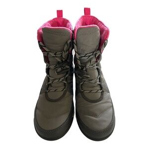 Sorel Women's Gray and Pink Winter Boots